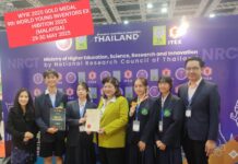 ขอแสดงความยินดีกับนักเรียนโรงเรียนสตรีศรีน่านคว้ารางวัลเหรียญทอง โครงงานนวัตกรรม ITEX 2025 จากการนำเสนอโครงงานนวัตกรรม Super Sanitizing Filter Innovation ในเวทีนานาชาติ ITEX 2025 – The 36th International Invention, Innovation and Technology Exhibition