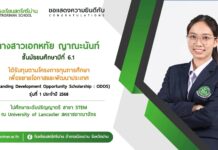 ขอแสดงความยินดีกับ นักเรียนที่ได้รับทุนตามโครงการทุนการศึกษาเพื่อขยายโอกาสและพัฒนาประเทศ (Outstanding Development Opportunity Scholarship : ODOS) รุ่นที่ 1 ประจำปี 2568