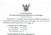 ประกาศ เรื่อง รับสมัครสอบคัดเลือกบุคคลเพื่อจ้างเป็นลูกจ้างชั่วคราวทำหน้าที่ครูผู้สอน 2 อัตรา